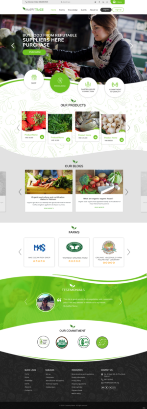 Diseño Web por pb para Happy Trade | Diseño: #19255572