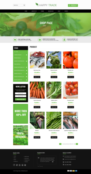 Diseño Web por Dream Logo Design para Happy Trade | Diseño: #19266895