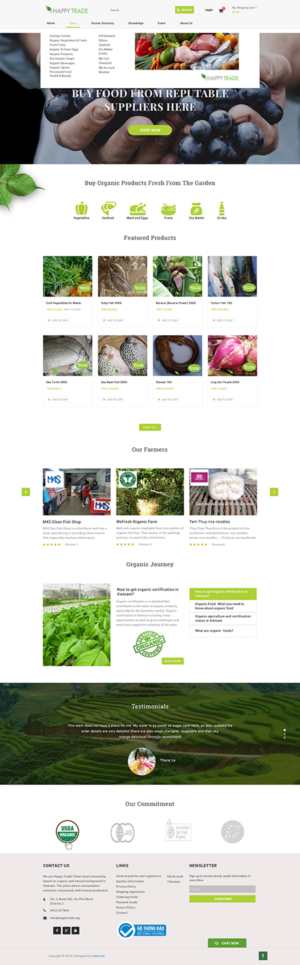 Diseño Web por Da Miracle para Happy Trade | Diseño: #19283725