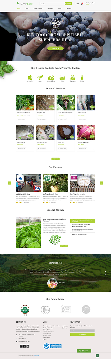 Web Design by Da Miracle for Happy Trade | Design #19283758