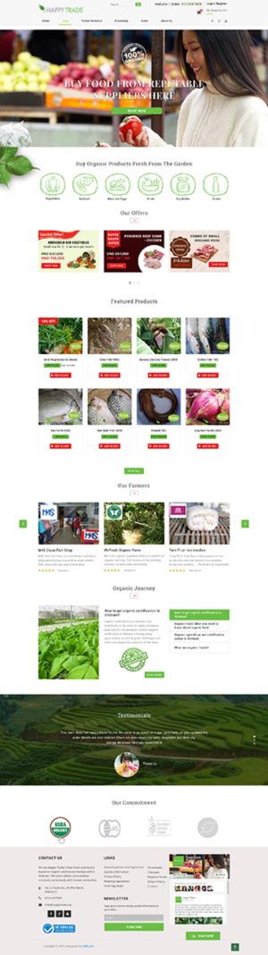 Diseño Web por Da Miracle para Happy Trade | Diseño: #19511003