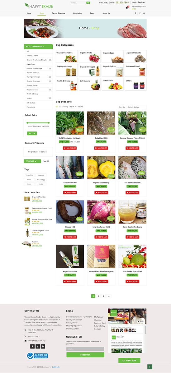 Web-Design von Da Miracle für Happy Trade | Design #19536577