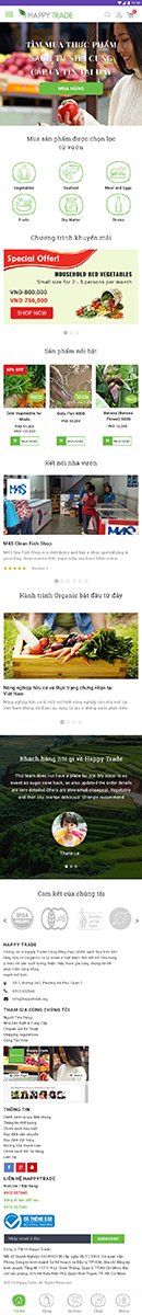 Redesign key parts of organic food ecommerce website | Web Design par Da Miracle