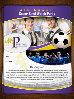 Diseño de Flyer por ESolz Technologies para Prosperous Investments, LLC | Diseño #2874875