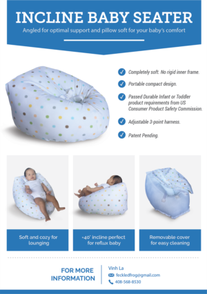 Infographic Design by sherlock_h for Feckled frog baby product | Design: #19298536