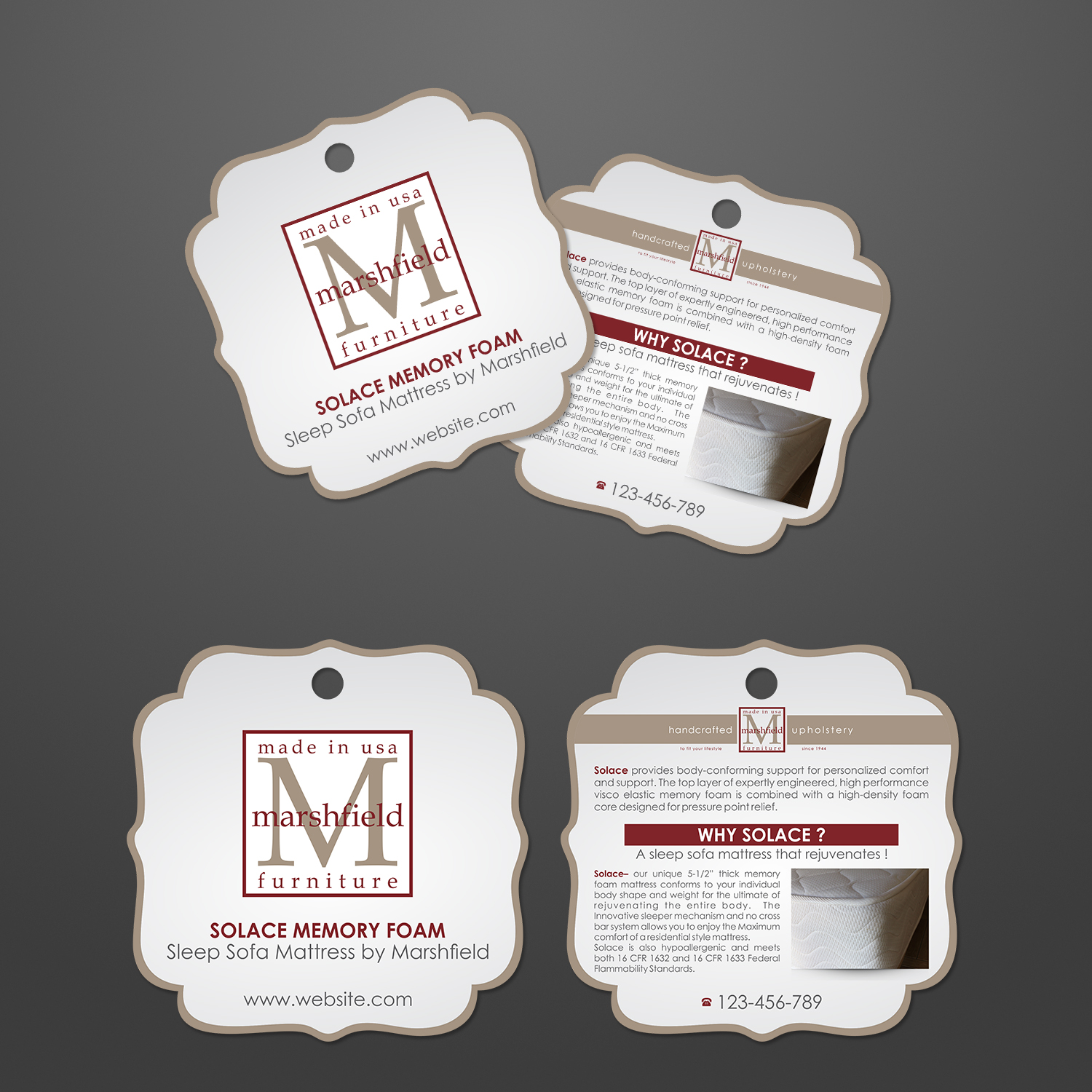 Brochure Design by aspiremedia for Marshfield Furniture | Design #19268514