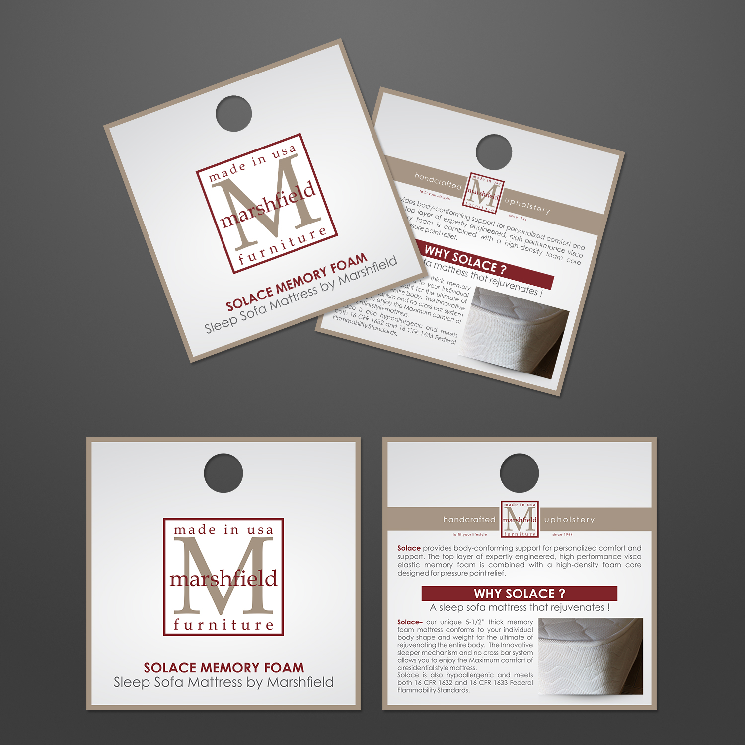 Brochure Design by aspiremedia for Marshfield Furniture | Design #19268515