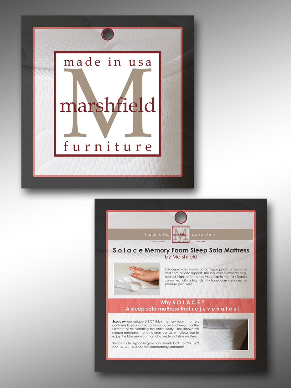 Brochure Design by innovative earth for Marshfield Furniture | Design #19271416