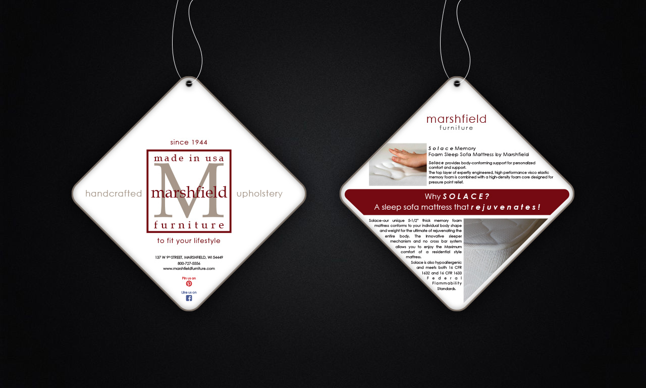 Brochure Design by GARREY for Marshfield Furniture | Design #19272442