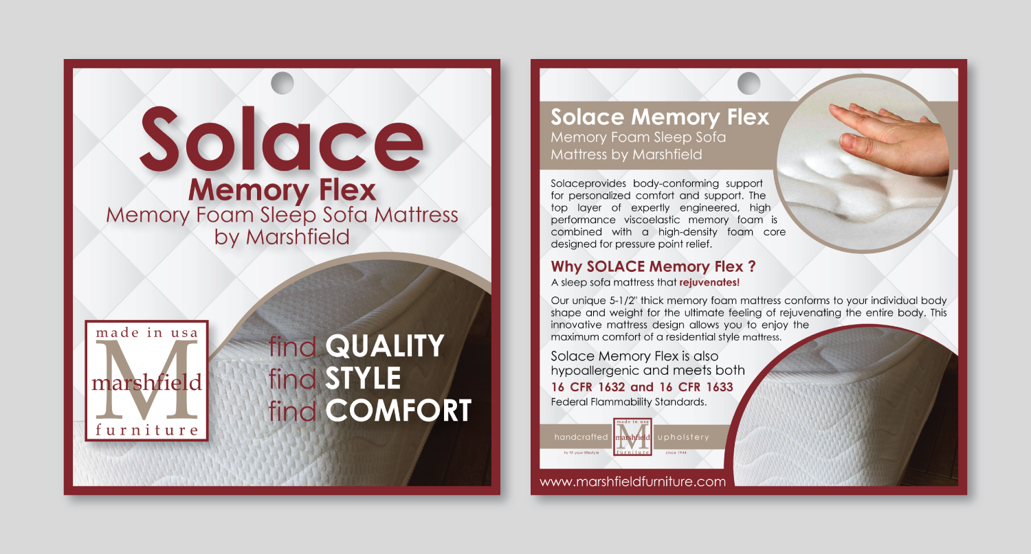 Brochure Design by Dexter Solutions for Marshfield Furniture | Design #19316326