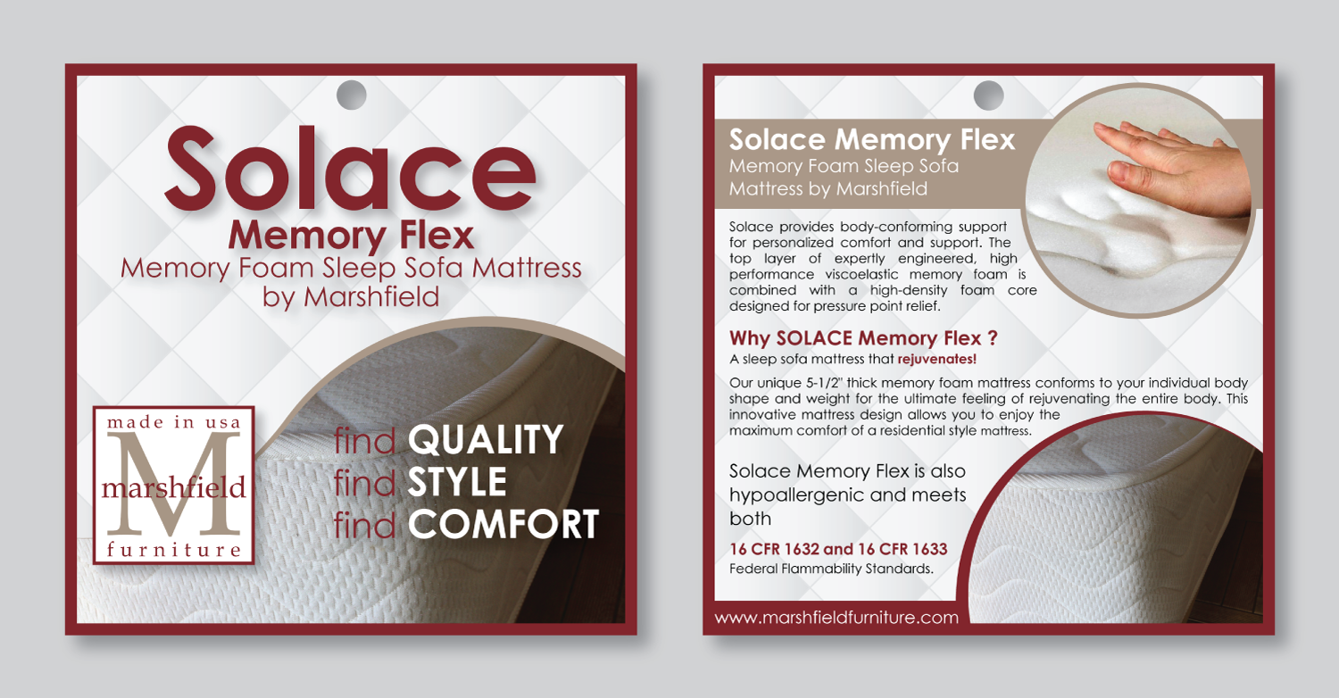 Brochure Design by Dexter Solutions for Marshfield Furniture | Design #19335975
