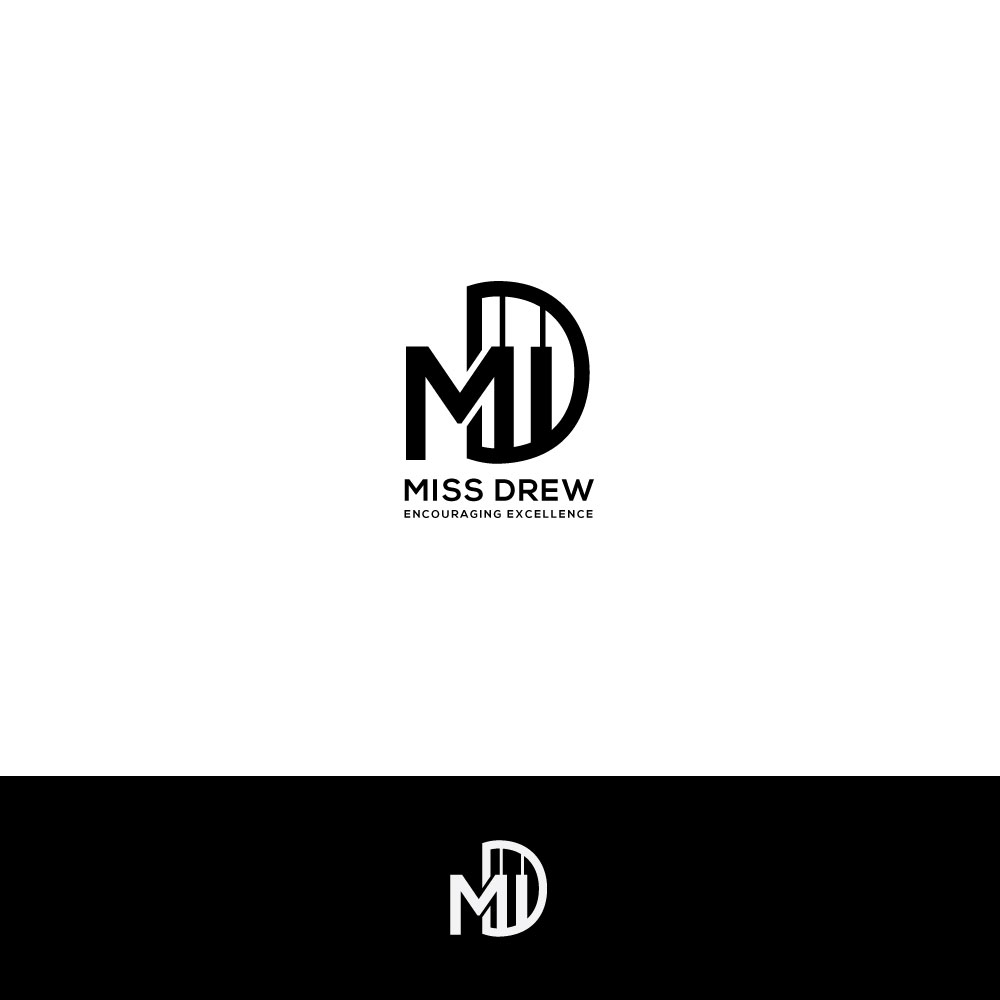 Logo Design by ecorokerz for Miss Drew | Design #19249760