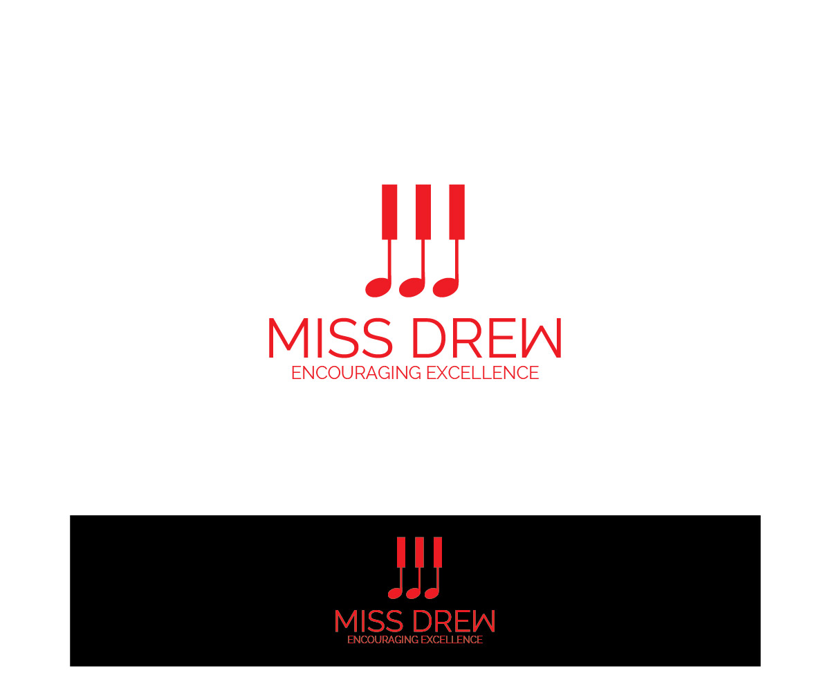 Logo Design by Isnah Logo for Miss Drew | Design #19256646