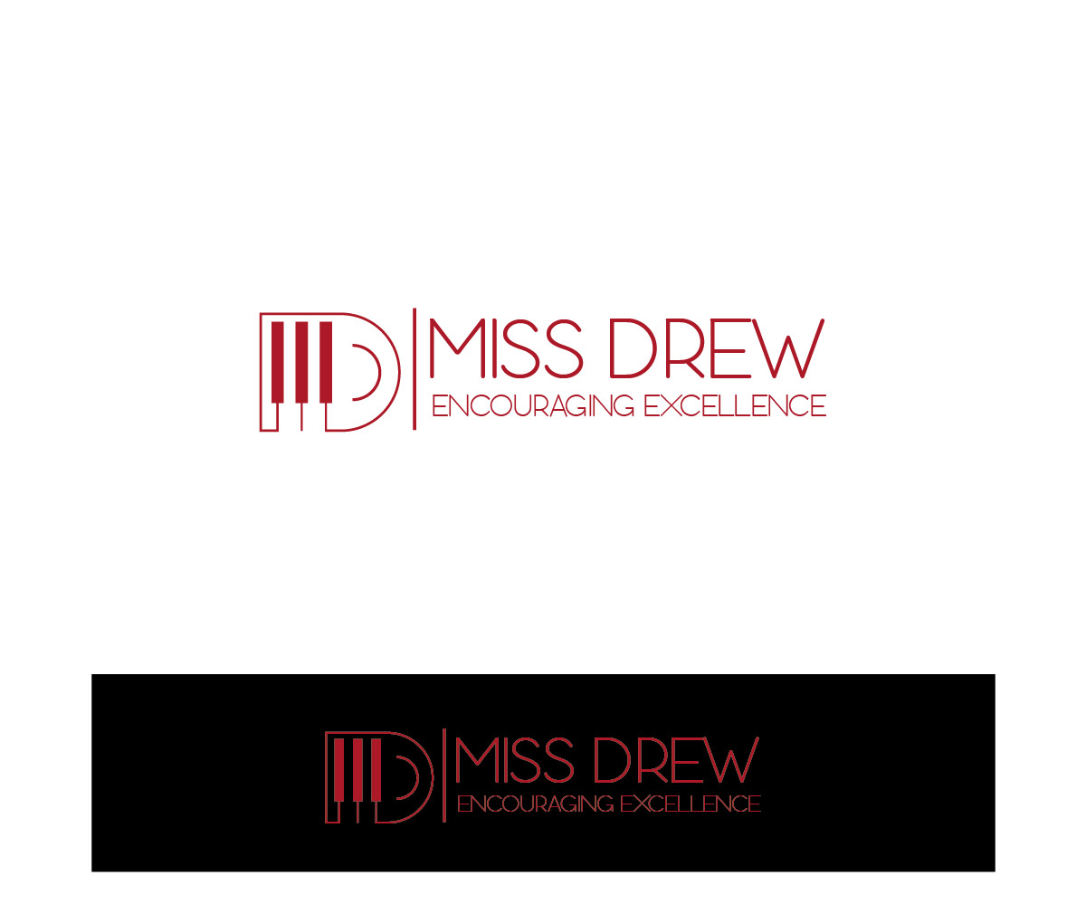 Logo Design by Isnah Logo for Miss Drew | Design #19256648