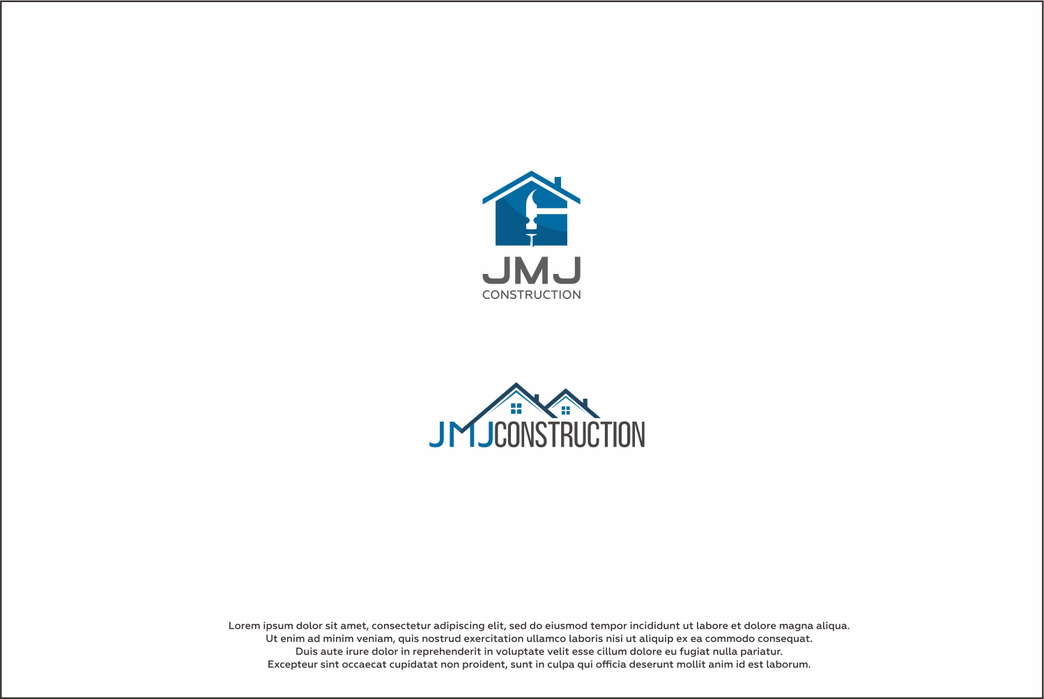 Logo Design by nusdofficial for JMJ Construction | Design #19294844