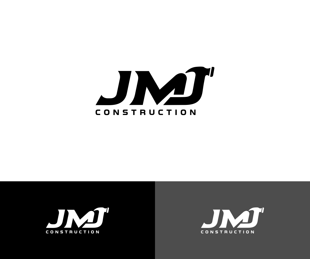 Logo Design by Liyana for JMJ Construction | Design #19283717