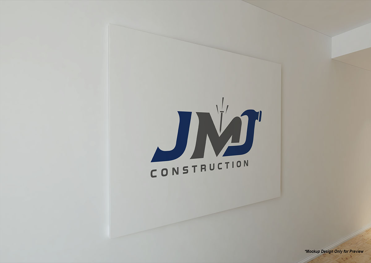 Logo Design by Liyana for JMJ Construction | Design #19283774