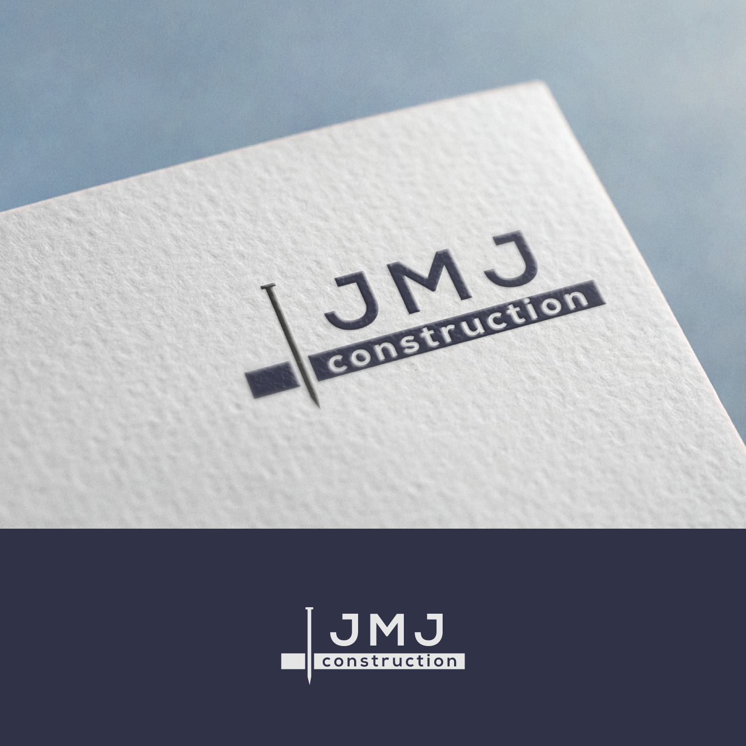 Logo Design by Parthurnax for JMJ Construction | Design #19257490