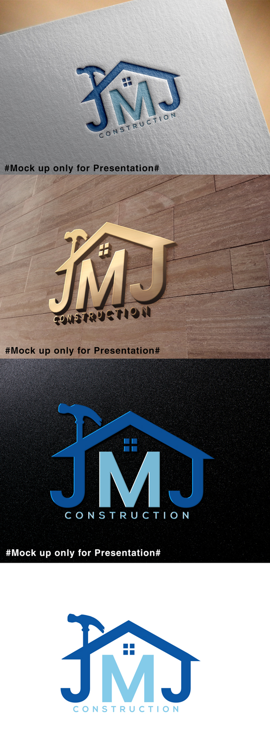 Logo Design by designmind78 for JMJ Construction | Design #19263303