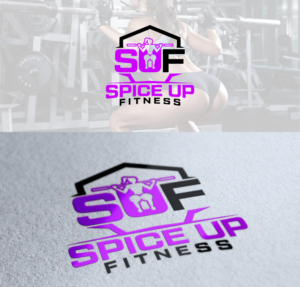 SPICE UP FITNESS (or SUF)  | Logo Design by AFD