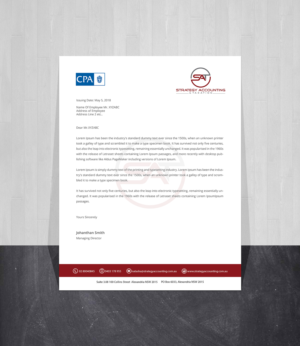 Business Card Design by Creations Box 2015 for STRATEGY ACCOUNTING & TAXATION  | Design: #19265008
