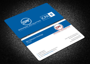 Business Card Design by Tripti Ranjan Gain for STRATEGY ACCOUNTING & TAXATION  | Design: #19252065