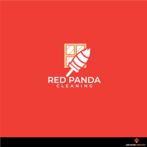 Red Panda Cleaning  | Logo Design by Graphic Bricks