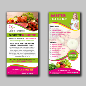 EAT BETTER FEEL BETTER | Flyer Design by ecorokerz