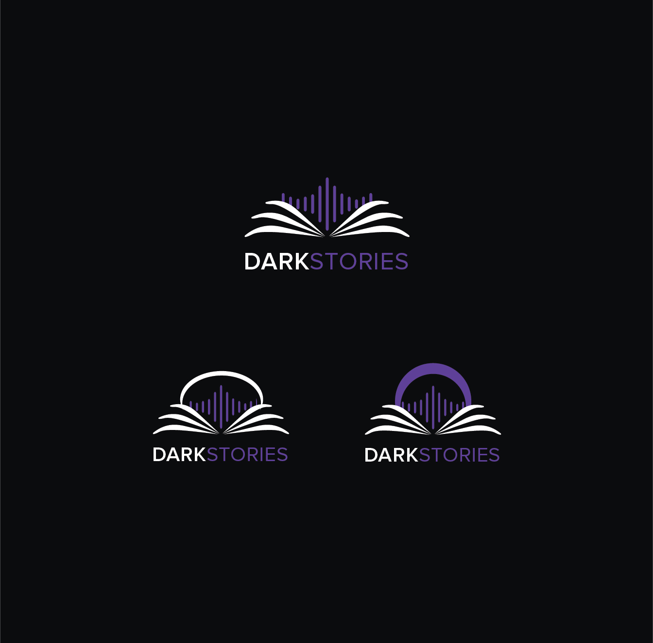 Logo Design by Ves-Boycheva for Dark Stories Pty Ltd | Design #19275263