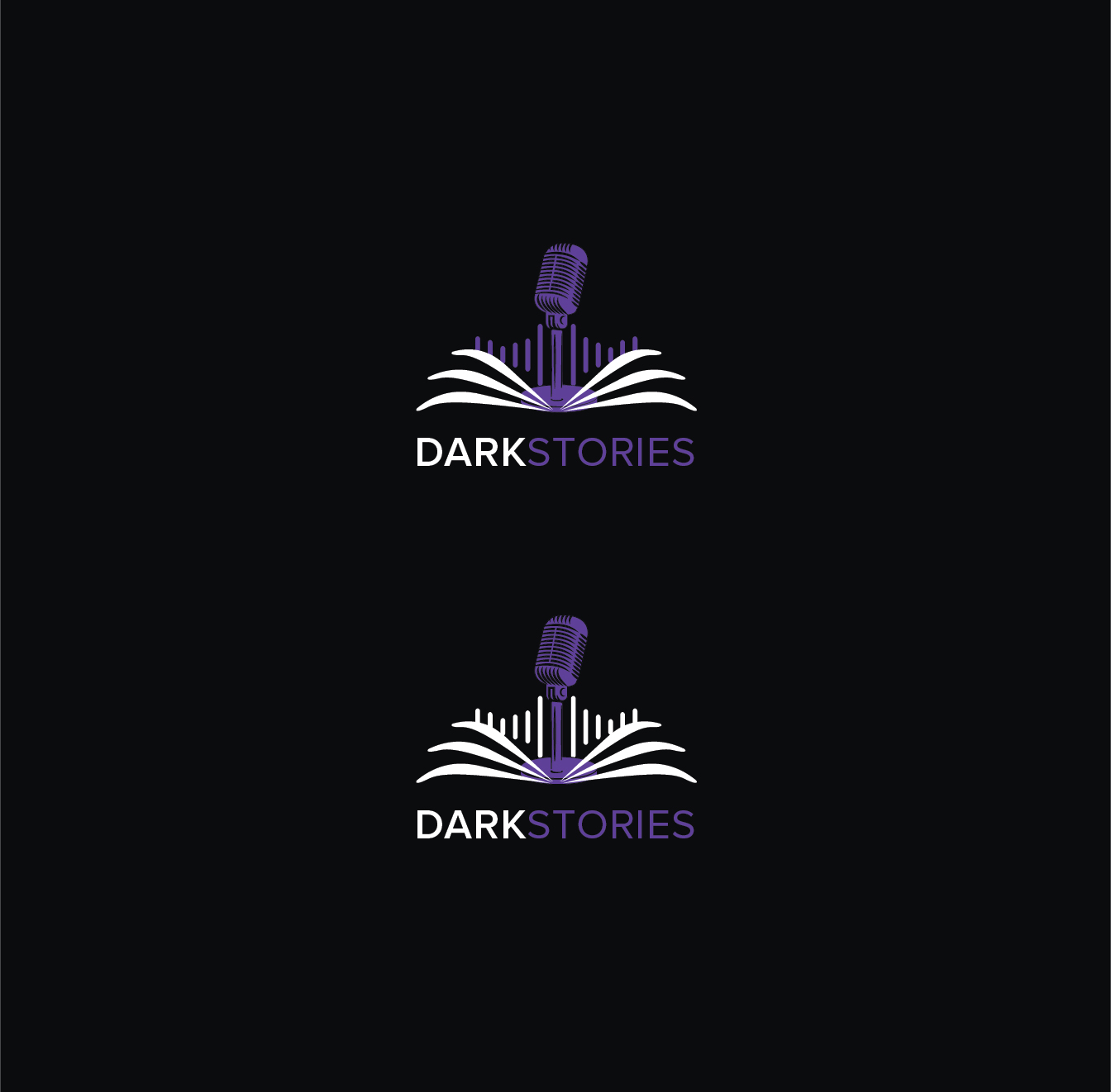 Logo Design by Ves-Boycheva for Dark Stories Pty Ltd | Design #19316133