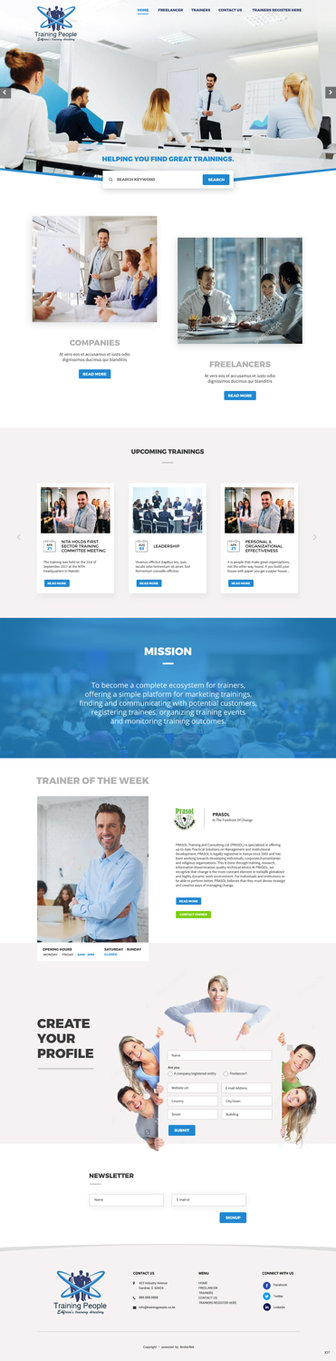 Web Design by pb for LecturePlus | Design #19277290