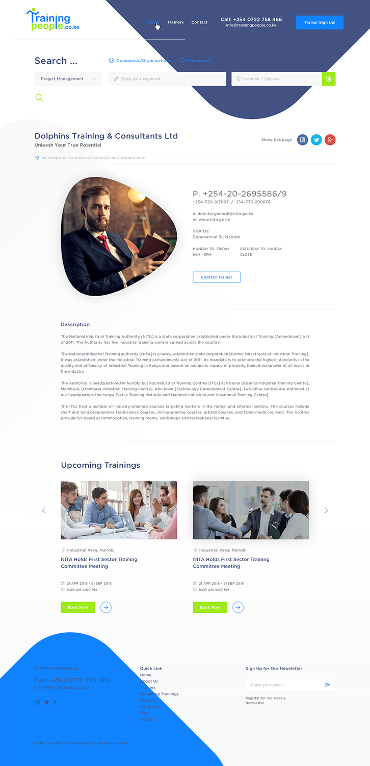 Web Design by Ved Web Services for LecturePlus | Design #19285189