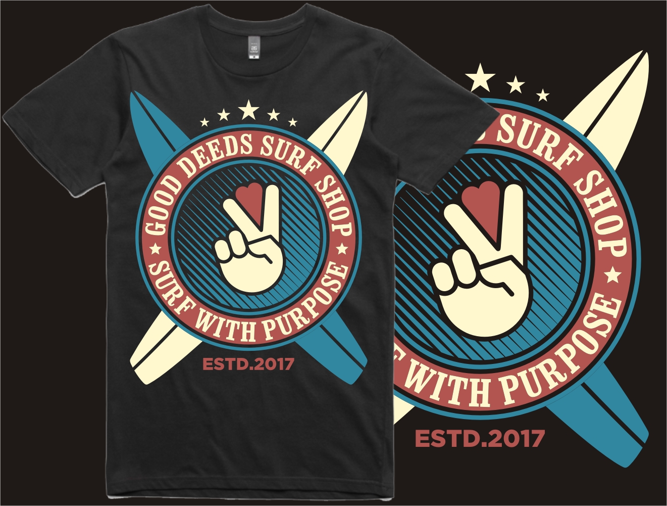 T-Shirt-Design von Rox Art Design für The Good Deeds Company | Design #19288198