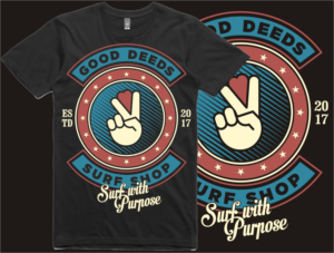 Diseño de Camiseta por Rox Art Design para The Good Deeds Company | Diseño: #19288199