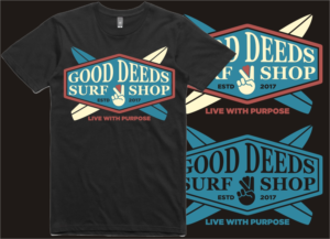 Diseño de Camiseta por Rox Art Design para The Good Deeds Company | Diseño: #19295741