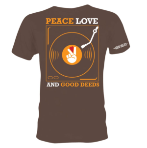 Peace Love & Good Deeds new t-shirt design | Diseño de Camiseta por 75-R-P-Z