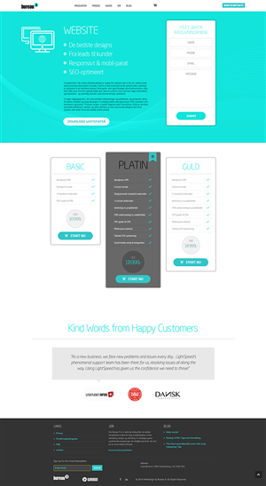 4 pages brush-up for Wordpress site