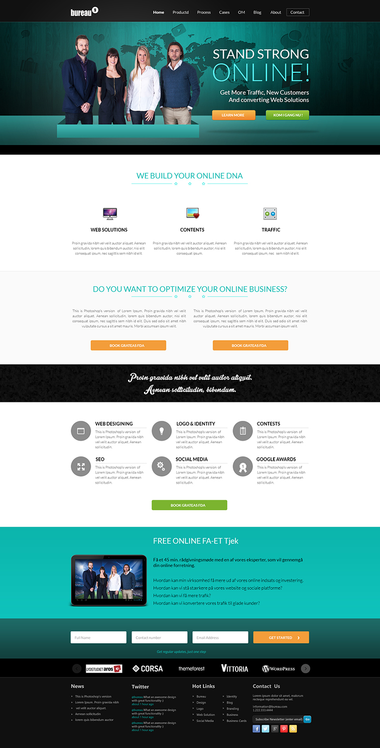 Wordpress Design by WirePaper for this project | Design #2870991