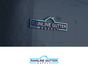 Logo-Design von Anekaa für Rainline Gutter Supply | Design: #19259122