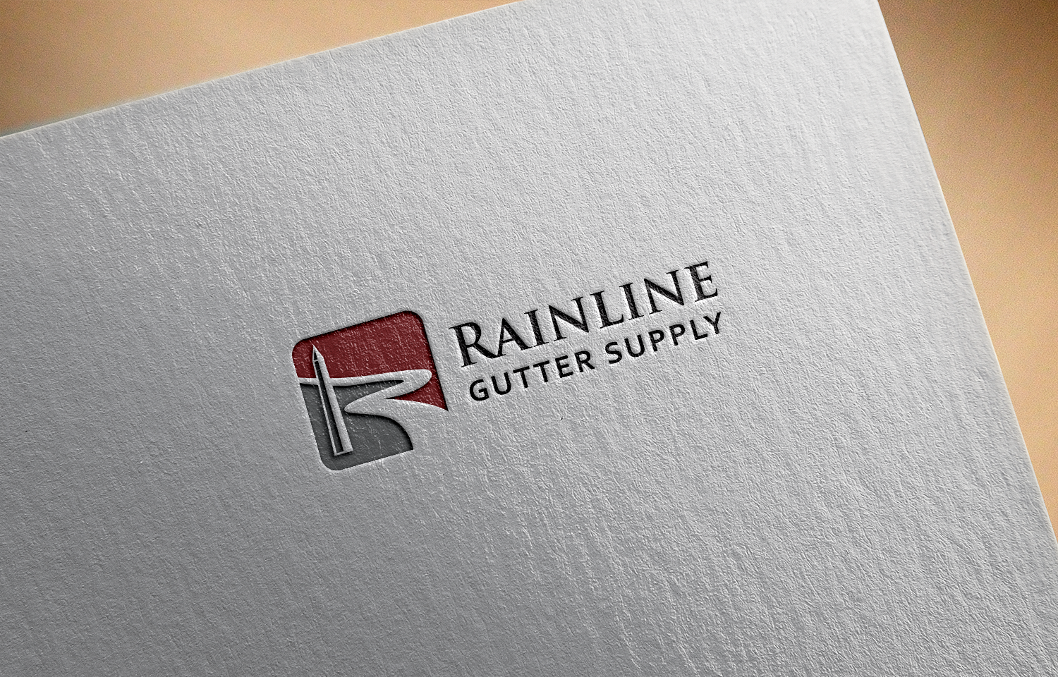 Logo-Design von deku für Rainline Gutter Supply | Design #19268799
