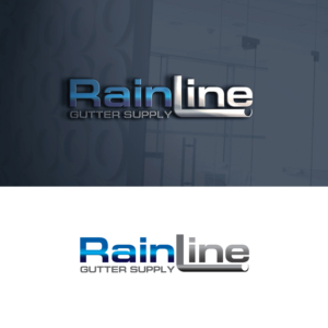 Logo Design by concepts for Rainline Gutter Supply | Design #19284003