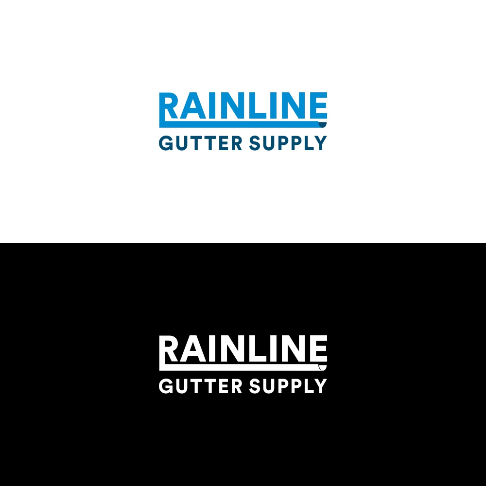 Logo-Design von Basksh Designs für Rainline Gutter Supply | Design #19270450
