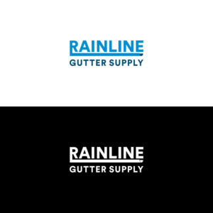 Logo Design by Basksh Designs for Rainline Gutter Supply | Design: #19270450