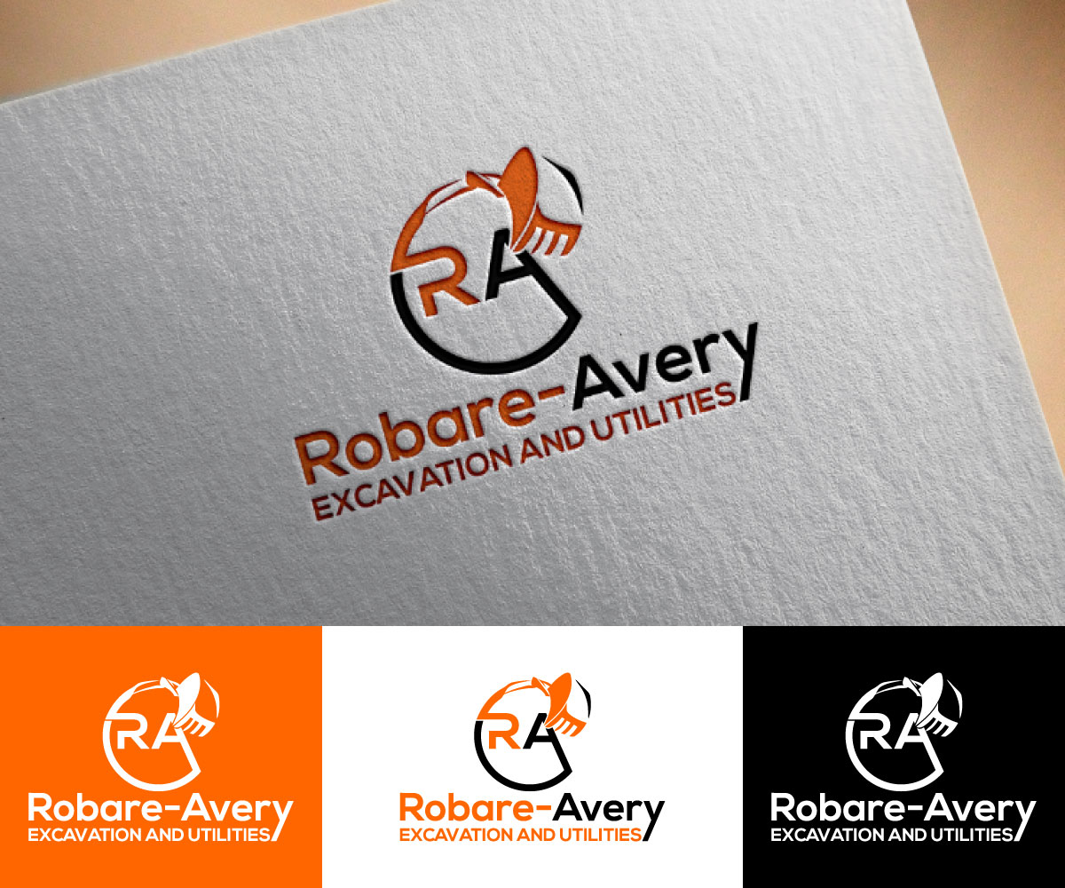Logo Design by Gross for Robare-Avery Excavation and Utilities LLC | Design #19303229