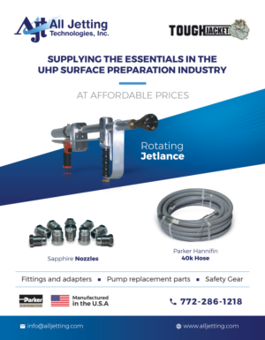 40k Ultra High Pressure Waterblasing Ad | Flyer-Design von sun_design