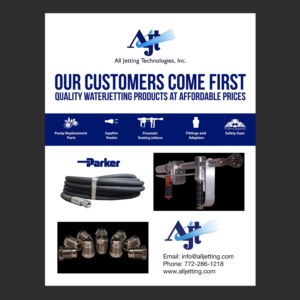 40k Ultra High Pressure Waterblasing Ad | Flyer-Design von Emmanuel Creations