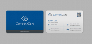 Business Card Design by INDIAN_Ashok for CryptoZen | Design: #19262090