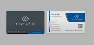 Business Card Design by INDIAN_Ashok for CryptoZen | Design: #19262093