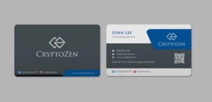 Business Card Design by INDIAN_Ashok for CryptoZen | Design: #19262095