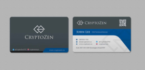 Business Card Design by INDIAN_Ashok for CryptoZen | Design: #19262097
